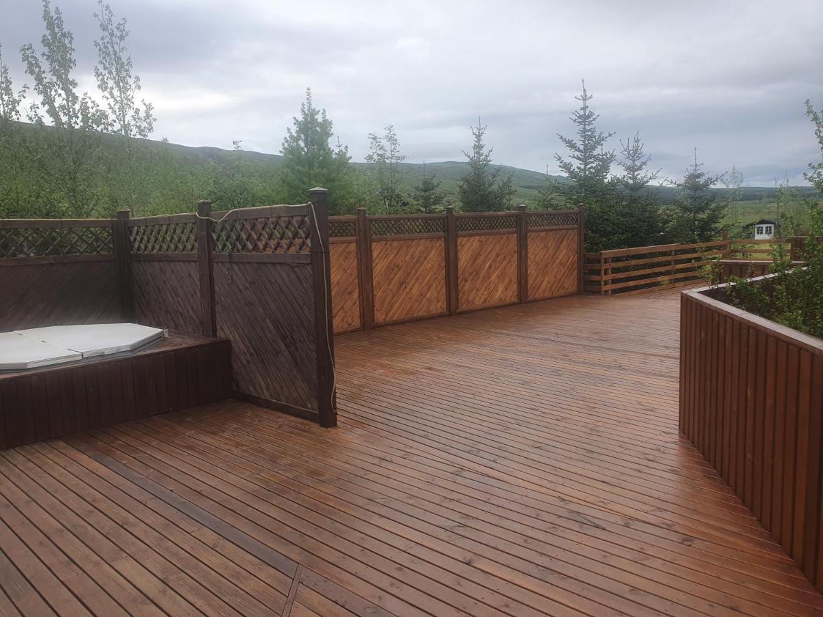Вилла Golden Circle Cabin, Hot Tub Гейсир Экстерьер фото